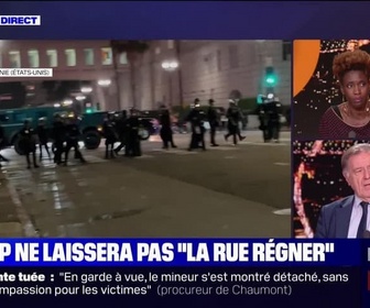 Replay Perrine jusqu'à minuit - Donald Trump ne laissera pas la rue régner - 11/06