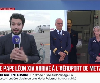 Replay Marschall Truchot : Le pape Léon XIV arrive à l'aéroport de Metz - 28/09