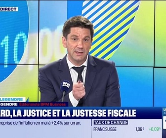Replay LES OFF DE LEGENDRE - Le patrimoine d'Éric Lombard s'élève à 21 millions d'euros, selon la Haute autorité pour la transparence de la vie publique