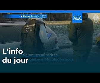 Replay L'info du jour | 24 décembre 2025 - Soir