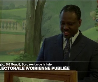 Replay Journal de l'Afrique - Côte d'ivoire : Thiam, Gbagbo, Blé Goudé, et Guillaume Soro exclus de la liste électorale