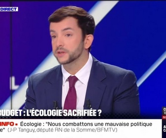 Replay BFM Story Week-end - Nous combattons une mauvaise politique écologique. Le dérèglement climatique n'a été, ni ralenti, ni arrêté, Jean-Philippe Tanguy - 20/10