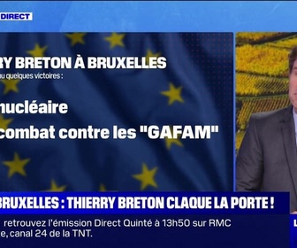 Replay Le Dej Info - Bruxelles : Thierry Breton claque la porte ! - 16/09