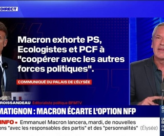 Replay Tout le monde veut savoir - Matignon : Macron écarte l'option NFP - 26/08