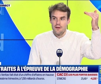 Replay Good Morning Business - Le débrief de l'actu : Les retraites à l'épreuve de la démographie - 23/10