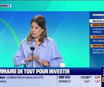 Replay Tout pour investir - Mardi 22 avril