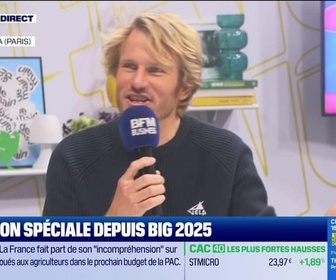 Replay Good Morning Business - François Gabart (Vela) : Vela, du fret maritime 100% à la voile - 23/09
