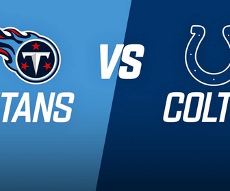 Replay Les résumés NFL - Week 5 : Tennessee Titans @ Indianapolis Colts