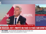 Replay Face à Face - TVA sociale: Je dis que c'est une très mauvaise idée, réagit Fabien Roussel, candidat PCF à l'élection présidentielle, après la proposition de François Hollande
