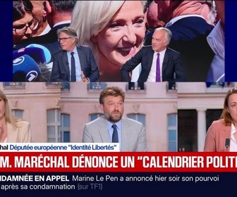 Replay Marschall Truchot : Le Pen candidate, Marion Maréchal sur BFMTV - 08/07