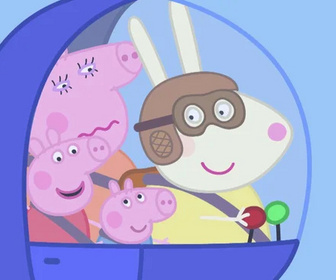 Replay Peppa Pig - L'hélicoptère de mademoiselle Rabbit
