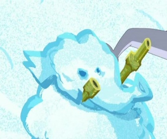 Replay Zig et Sharko - Une hyène en hiver