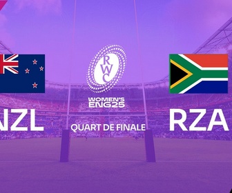 Replay La Coupe du monde de rugby féminine - Nouvelle-Zélande / Afrique du Sud (Rugby - Coupe du Monde Féminine)