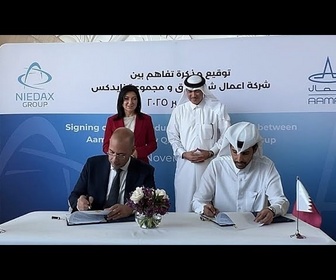 Replay Qatar-Allemagne : Aamal et Niedax scellent un partenariat pour une future usine high-tech de...
