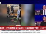 Replay BFM Grand Soir - Blocages et violences : hautes tensions devant les lycées - 29/09