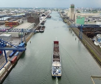 Replay La sécheresse complique la navigation sur le Rhin