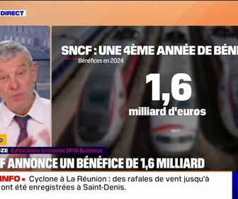 Replay Doze d'éco - La SNCF annonce un bénéfice de 1,6 milliard d'euros et un record de fréquentation