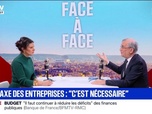 Replay Face à Face - François Villeroy de Galhau, gouverneur de la Banque de France: Sur l'année 2025, la croissance devrait être d'au moins 0,9%