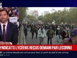 Replay BFM Grand Soir - Les syndicats lycéens reçus demain par Lecornu - 25/10