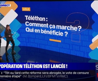 Replay Téléthon: comment ça marche? Qui en bénéficie? BFMTV répond à vos questions