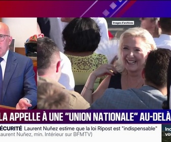 Replay BFM Politique - Présidentielle 2027: Marine Le Pen se présente dans une forme de tandem avec Jordan Bardella, analyse Eric Ciotti, maire UDR de Nice