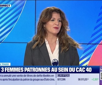 Replay Good Morning Business - Le choix du 7.20 : Seules trois femmes patronnes au sein du CAC 40 - 21/11