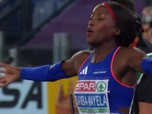 Replay Championnats d'Europe d'athlétisme - L'interview de Cyréna Samba-Mayela