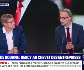 Replay BFM Story - Story 1 : Droits de douane, les entreprises reçues à Bercy - 30/07