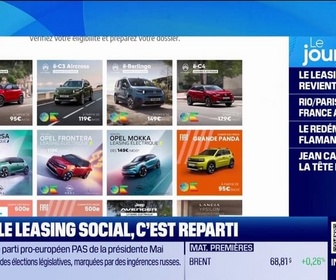 Replay Good Morning Business - Comment le leasing social fait son retour ?