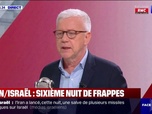 Replay Face à Face - Israël-Iran: Les Israéliens sont décidés à faire autant de mal que possible au régime iranien, affirme Bruno Tertrais (directeur adjoint de la Fondation pour la recherche stratégique)