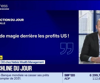 Replay BFM Bourse - La bourse cash : Pas de magie derrière les profits US - 01/07