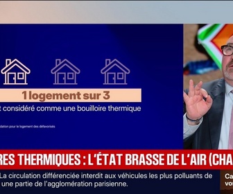 Replay BFM Première - BFM éco : Passoires thermiques, l'État brasse de l'air (chaud) - 19/06