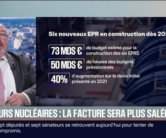 Replay BFM Première - BFM Conso : Réacteurs nucléaires, la facture sera plus salée - 19/12