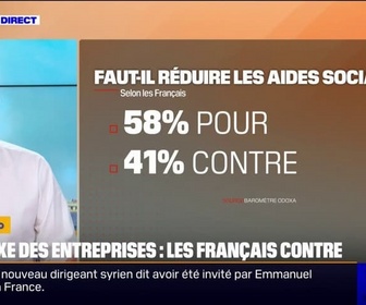 Replay Doze d'éco - 51% des Français se disent opposés à l'augmentation des taxes sur les entreprises