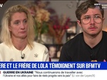 Replay Affaire suivante - La mère et le frère de Lola témoignent sur BFMTV - 23/11