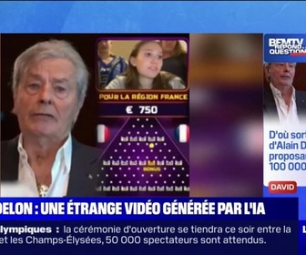 Replay D'où sort cette vidéo d'Alain Delon proposant de gagner 100 000 euros? BFMTV répond à vos questions