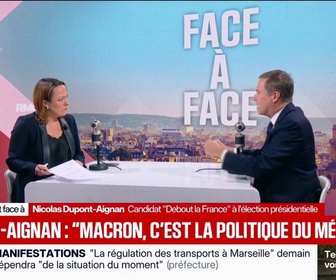 Replay Face à Face - Réunion entre Sébastien Lecornu et les partis politiques: Nicolas Dupont-Aignan, candidat Debout La France à l'élection présidentielle, regrette de ne pas avoir été invité