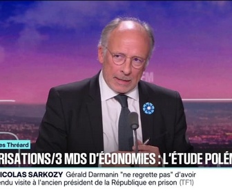 Replay 20H BFM - LE CHOIX D'YVES THRÉARD -Régularisations/3 milliards d'euros d'économies, l'étude polémique