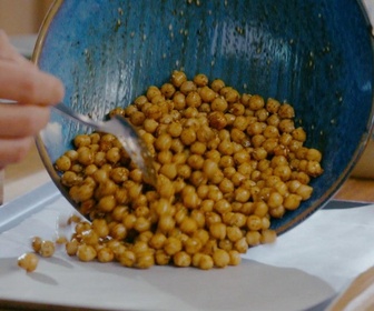 Replay Petits Plats en équilibre - Petits plats à emporter - Pois chiche croustillants
