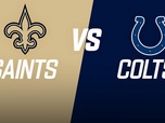 Replay Les résumés NFL - Week 8 : New Orleans Saints @ Indianapolis Colts