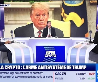 Replay BFM Crypto, le Club : La crypto, l'arme antisystème de Trump - 18/09