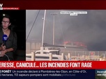 Replay BFM Grand Soir - Sécheresse, canicule… les incendies font rage - 02/07