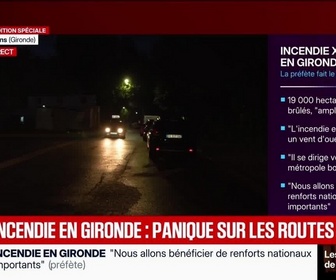 Replay BFM Grand Soir - Édition spéciale - Gironde, 14 000 ha brûlés, 110 000 évacués (Nuñez) - 24/07
