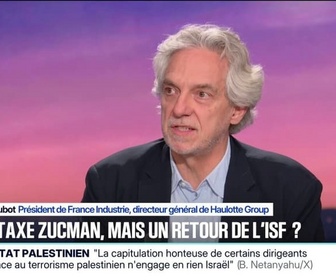 Replay 20H BFM - Économie: Toutes les idées que j'entends me font penser à des boniments qui vont affaiblir la France, dénonce Alexandre Saubot, président de France Industrie