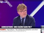 Replay BFM Politique - Colère agricole: Marc Fesneau reconnaît qu'il faut lever les doutes sur les avancées du gouvernement
