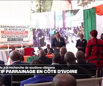 Replay Journal de l'Afrique - Présidentielle en Côte d'Ivoire : coup d'envoi de la collecte des parrainages citoyens