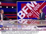 Replay BFM Politique - J'aimerais que Jean-Luc Mélenchon me dise ce qu'il y a d'infâme dans la partie recettes du budget de la Sécurité sociale, François Ruffin justifie son absention lors du vote à l'Assemblée nationale