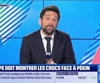 Replay L'Edito de Raphaël Legendre : L'Europe doit montrer les crocs face à Pékin - 08/12
