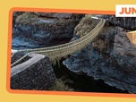 Replay Ni béton, ni acier : un pont d'herbes tressées - ARTE Journal Junior du mardi
