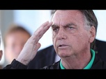 Replay Soupçonné de vouloir fuir le Brésil, Jair Bolsonaro placé sous bracelet électronique